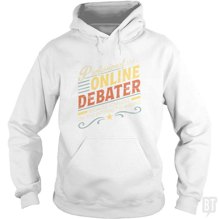Professional Online Debater Hoodie