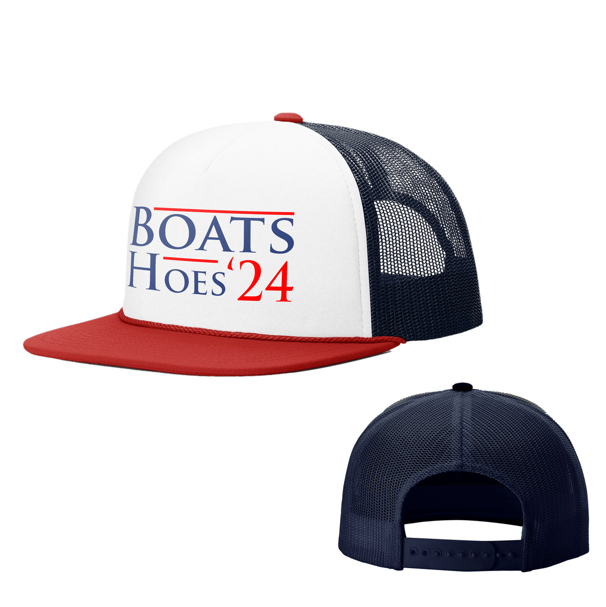Boats & Hoes 2024 Foam Trucker Hat