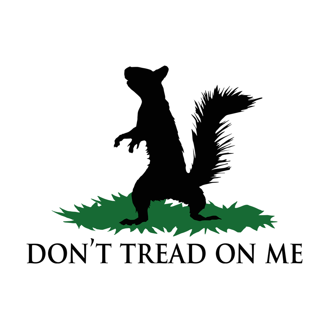 Don't Tread On Me - Squirrel Baby One-Piece