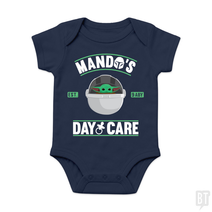Mando's Day Care Baby One-Piece