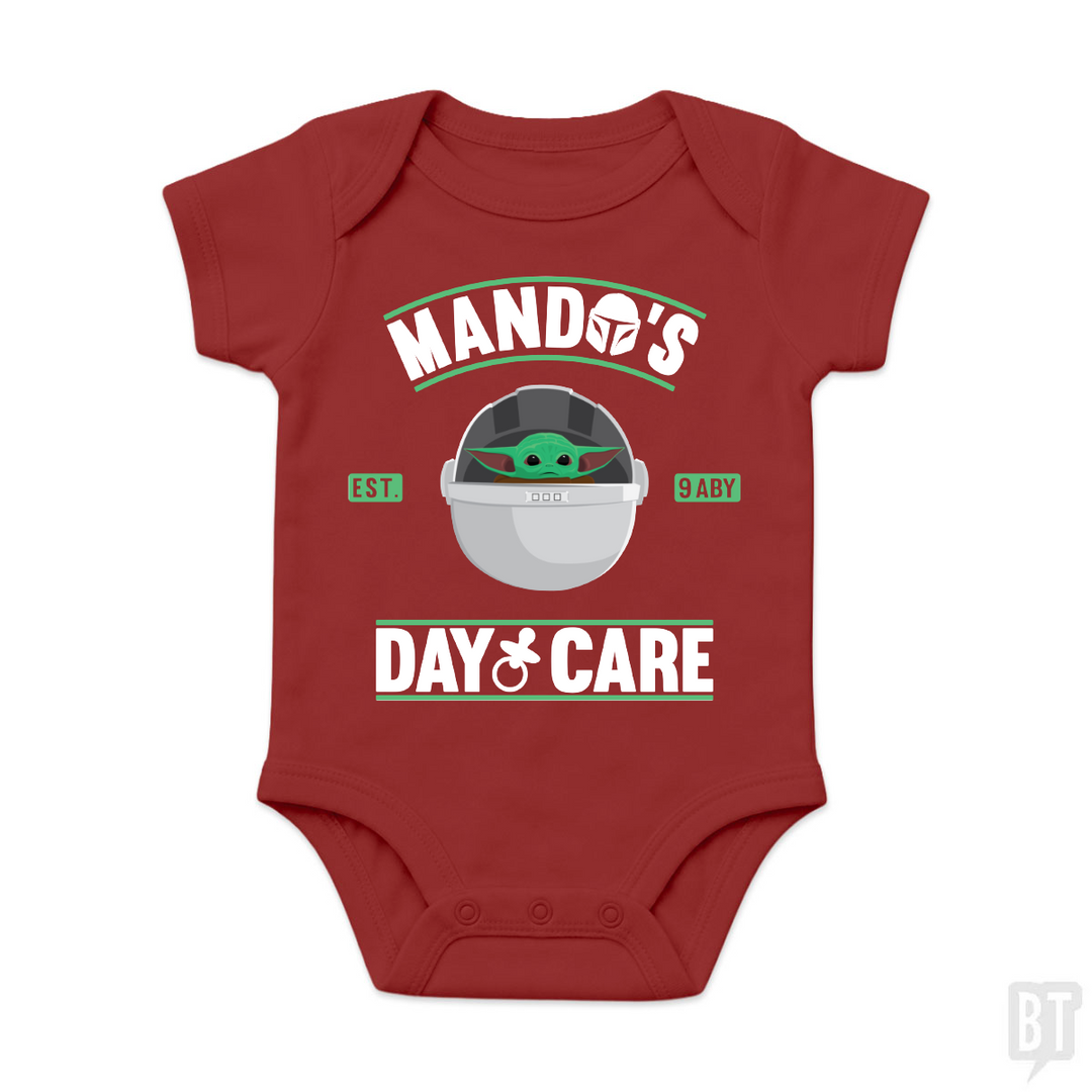 Mando's Day Care Baby One-Piece