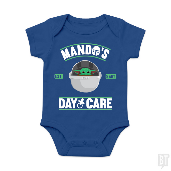 Mando's Day Care Baby One-Piece