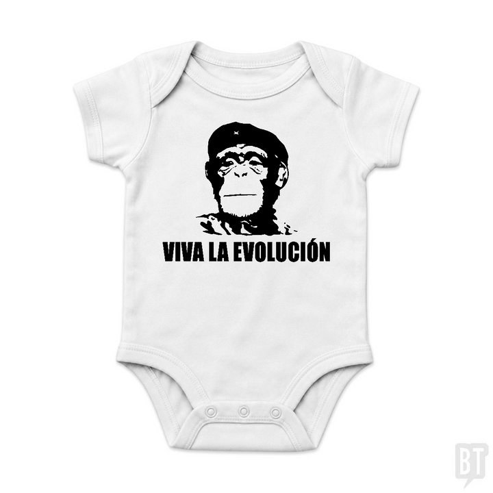 Viva La Evolucion Baby One-Piece