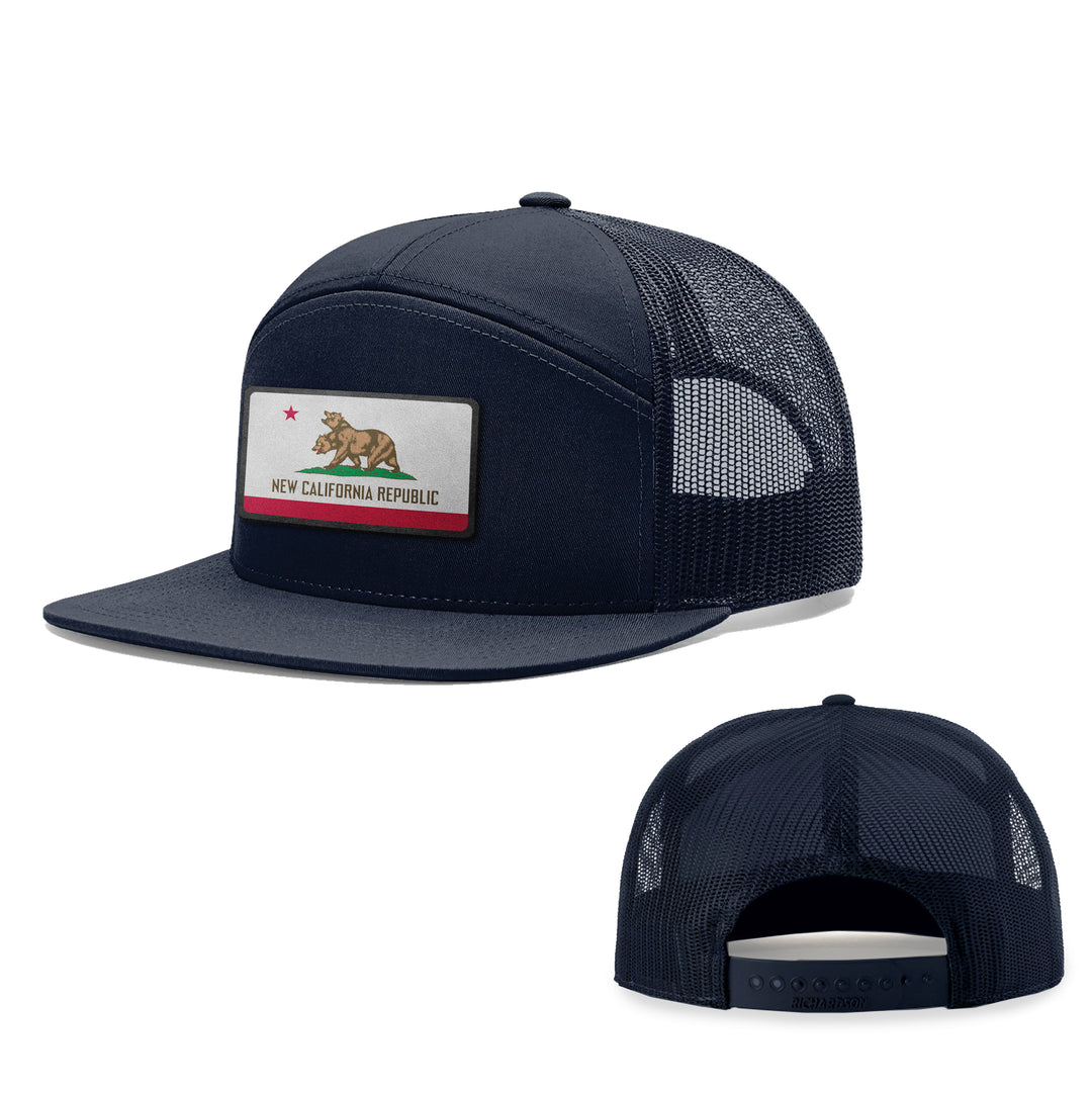 New California Republic Patch Hats