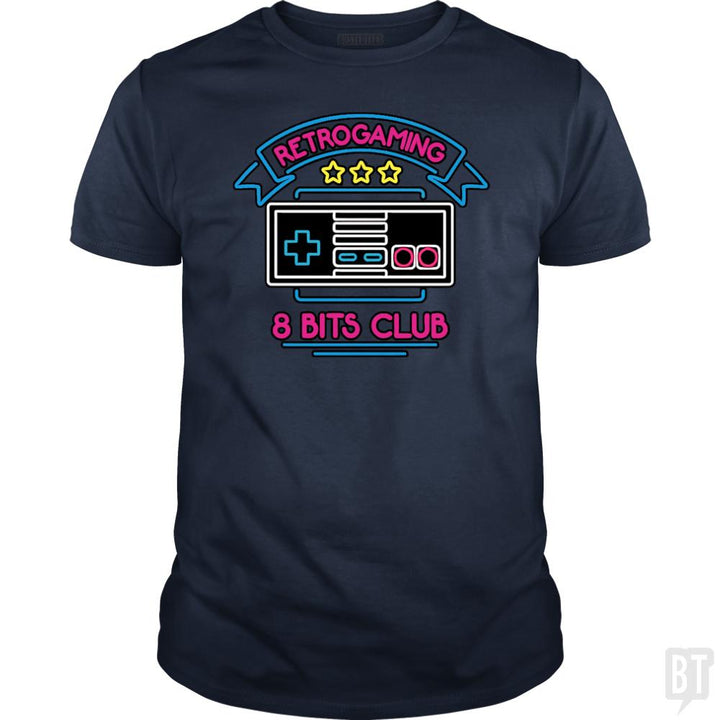 Retro Gamer 8 Bits Club - BustedTees.com