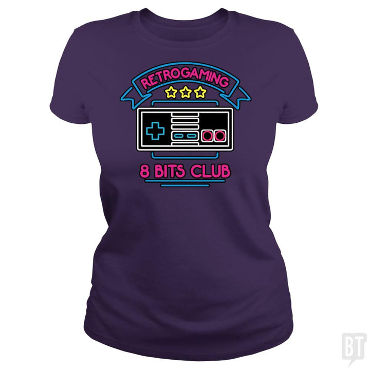 Retro Gamer 8 Bits Club - BustedTees.com