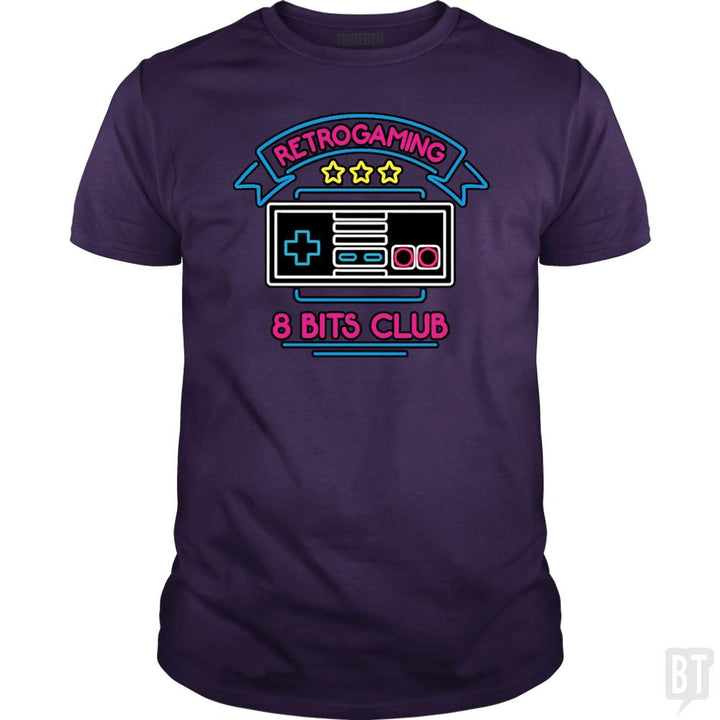 Retro Gamer 8 Bits Club - BustedTees.com
