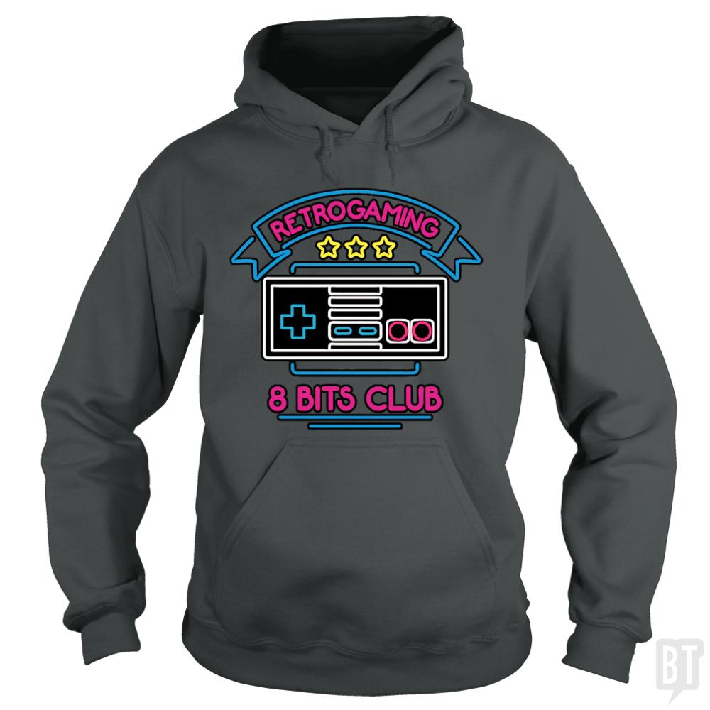 Retro Gamer 8 Bits Club - BustedTees.com