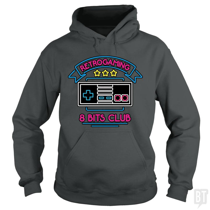 Retro Gamer 8 Bits Club - BustedTees.com