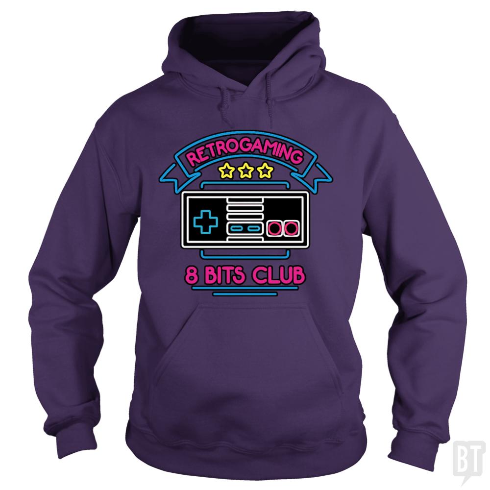 Retro Gamer 8 Bits Club - BustedTees.com