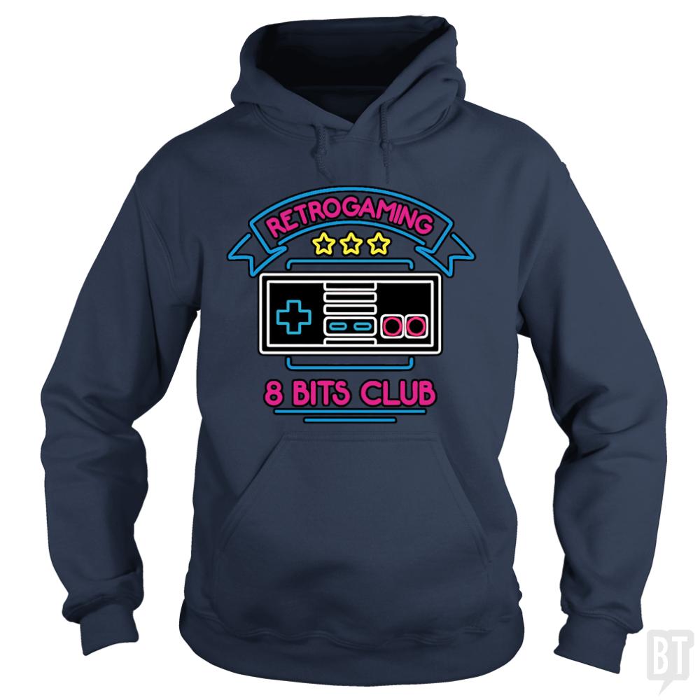 Retro Gamer 8 Bits Club - BustedTees.com