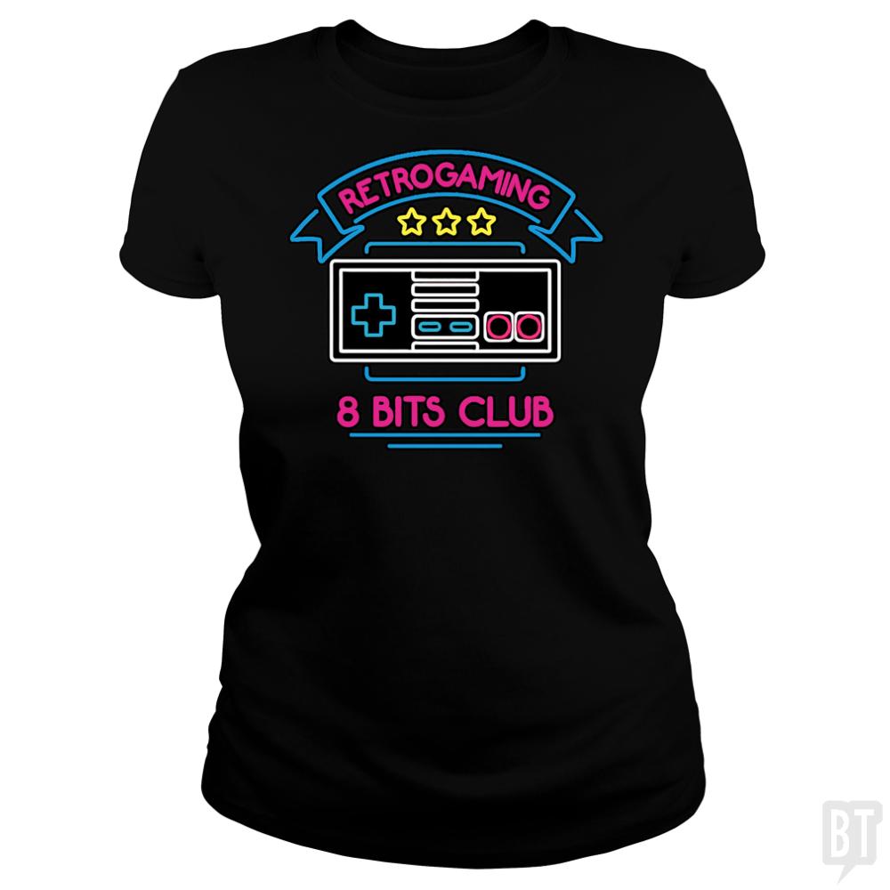 Retro Gamer 8 Bits Club - BustedTees.com