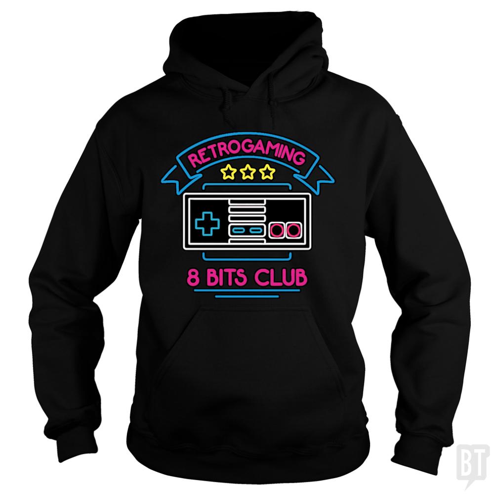 Retro Gamer 8 Bits Club - BustedTees.com