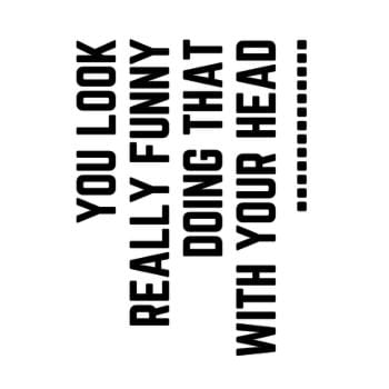 Funny Head Tilt Hoodie