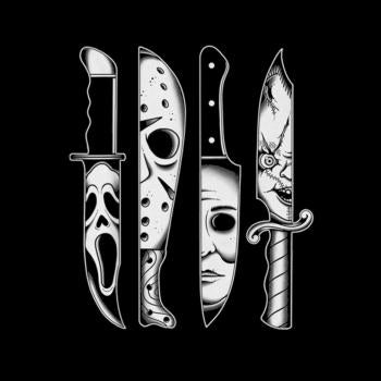 Horror Movie Knives Tank Top