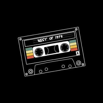 Vintage Cassette Best of 1979 Hoodie