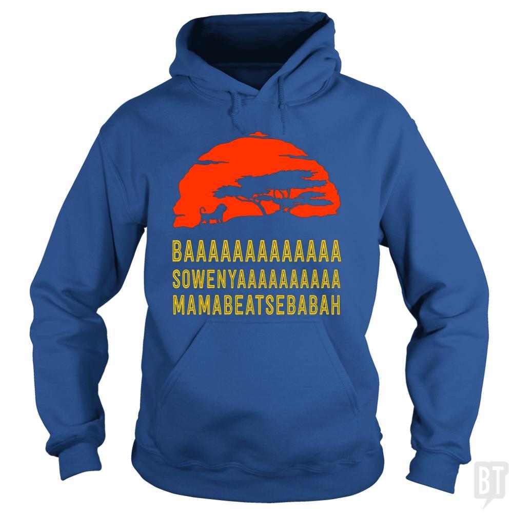 SunFrog-Busted Anjaka Hoodie / Black / S Baaa Sownyaaa Mamabeatsebabah
