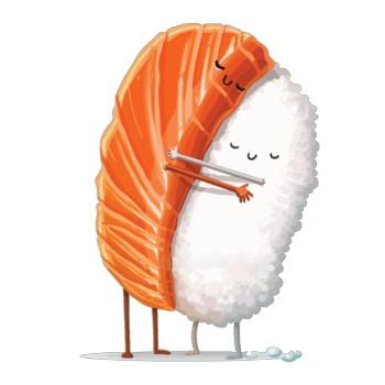 Sushi Hug Hoodie