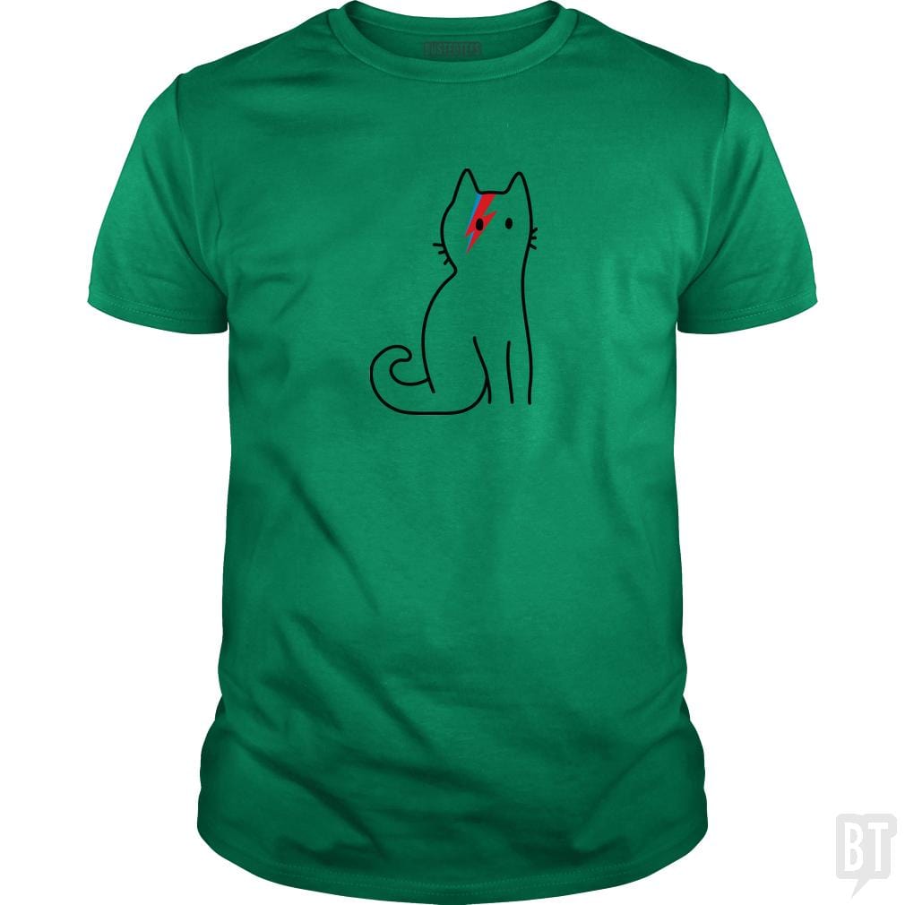 SunFrog-Busted Arif Rahman Classic Guys / Unisex Tee / Irish Green / S Cat Bowie