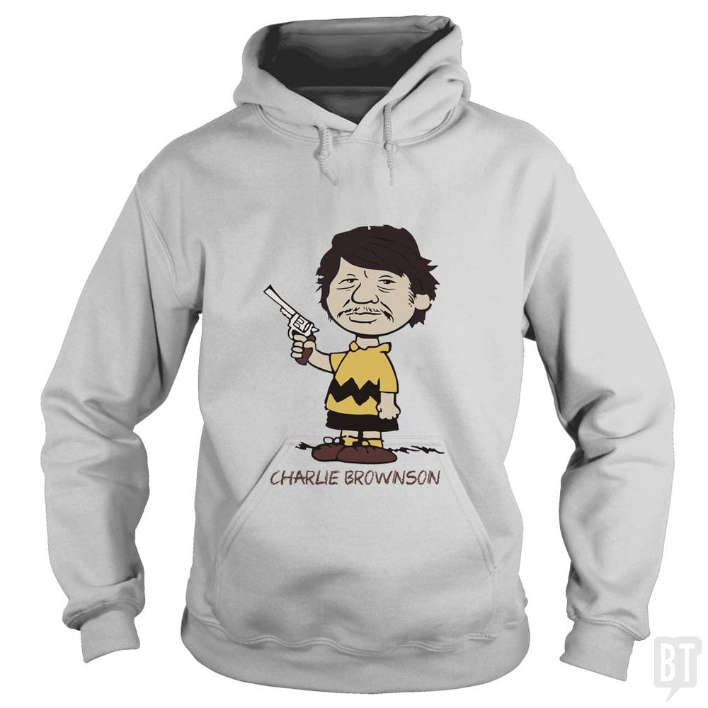 SunFrog-Busted artwerks Hoodie / Sport Grey / S Charlie Brownson