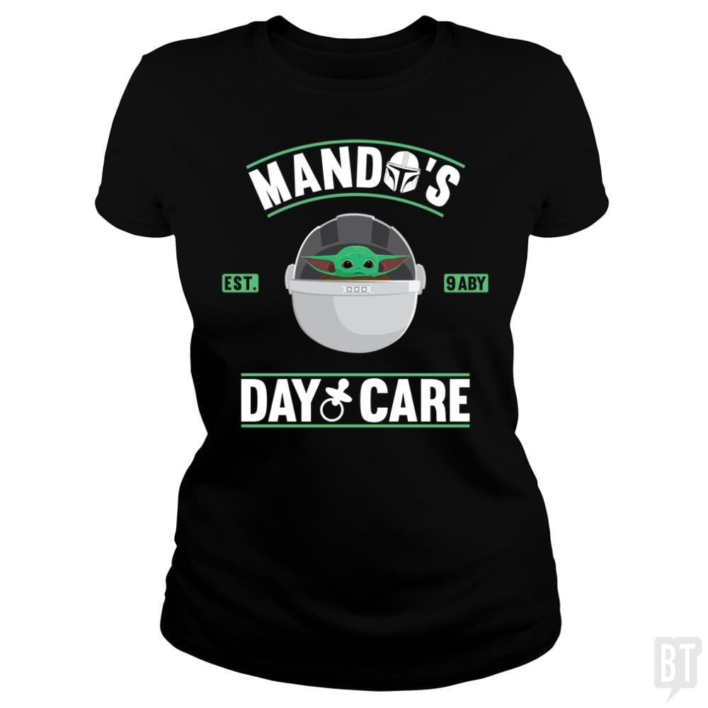 SunFrog-Busted Bomdesignz Classic Ladies Tee / Black / S Mando's day care