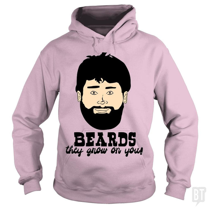 Beards: They Grow On You! Hoodie