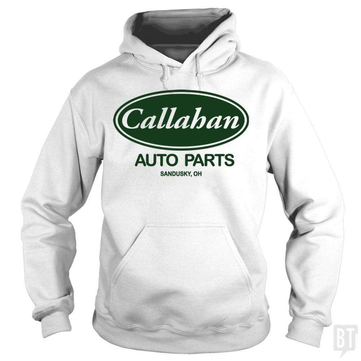 SunFrog-Busted BustedTees Hoodie / White / S Callahan Auto Parts