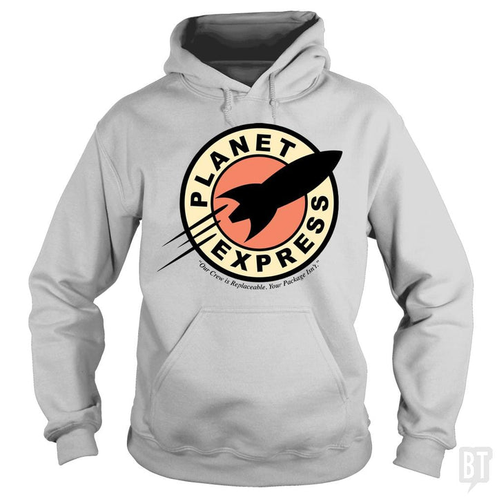 SunFrog-Busted BustedTees Hoodie / Sport Grey / S Planet Express