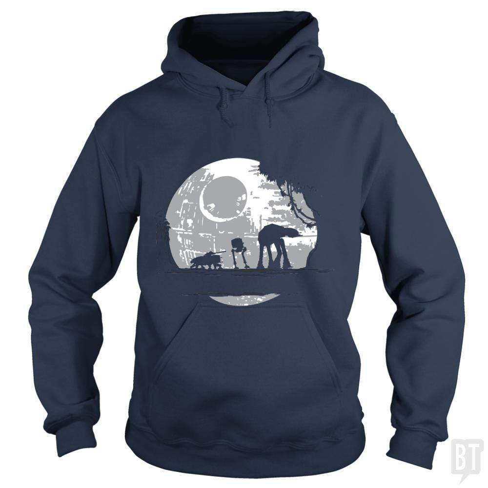 SunFrog-Busted Daletheskater Hoodie / Black / S Imperial Moonwalkers