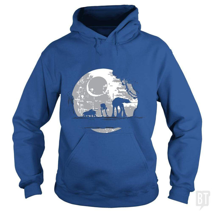 SunFrog-Busted Daletheskater Hoodie / Royal Blue / S Imperial Moonwalkers