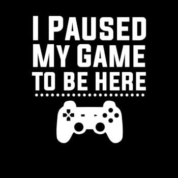 I Paused My Game #2 Hoodie