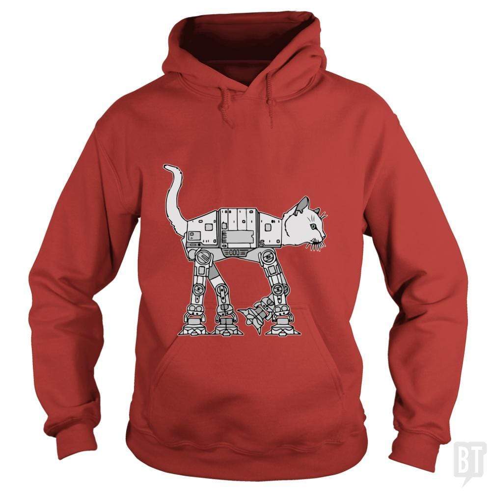 SunFrog-Busted Teesartist Hoodie / Red / S catwars