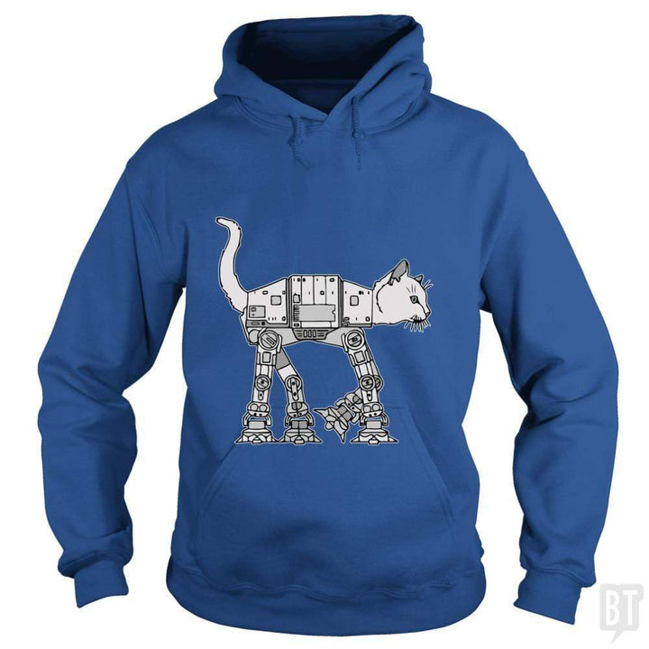 SunFrog-Busted Teesartist Hoodie / Royal Blue / S catwars