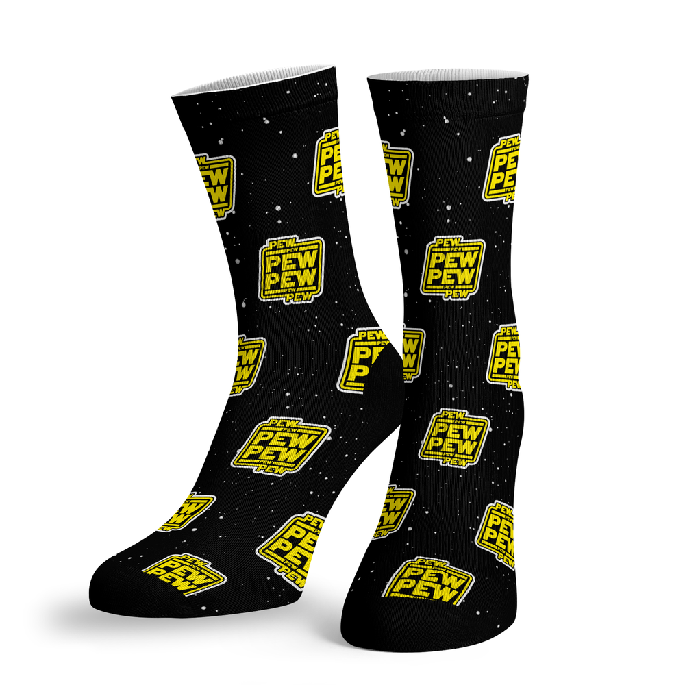 Pew Pew Socks - BustedTees.com