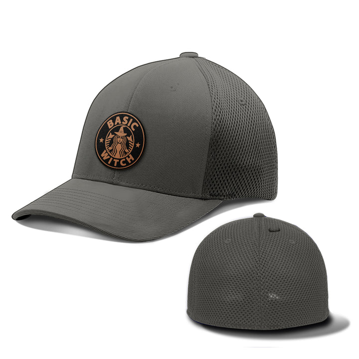 Basic Witch Leather Patch Hats - BustedTees.com