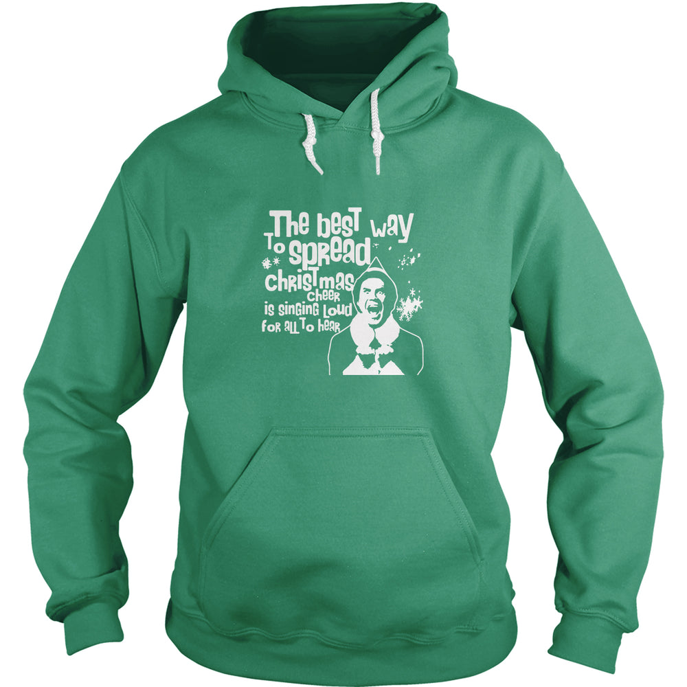 Best Way To Spread Christmas Cheer Is Singing Loud - BustedTees.com