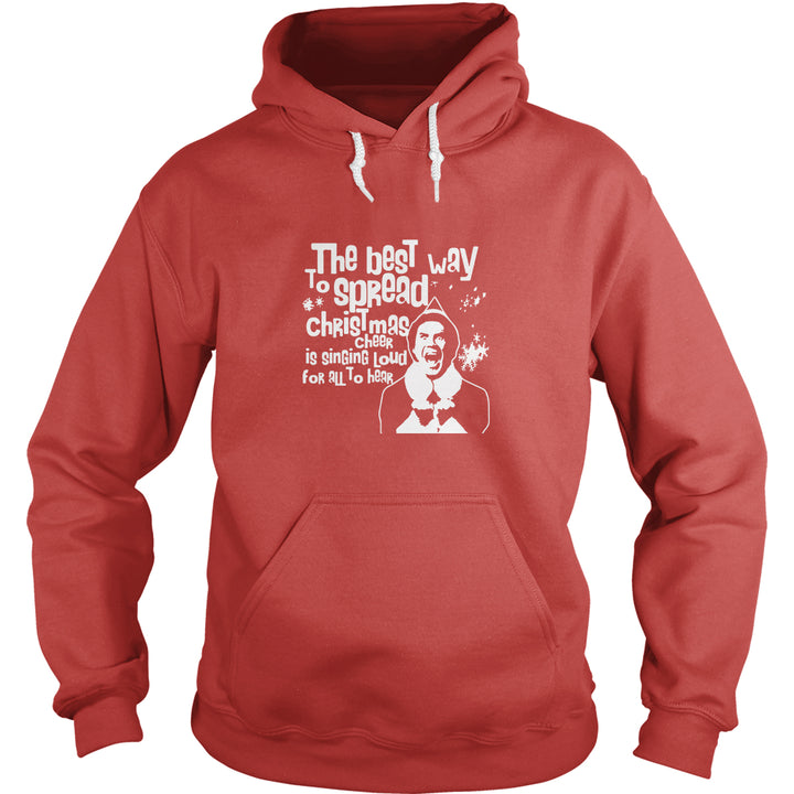 Best Way To Spread Christmas Cheer Is Singing Loud - BustedTees.com
