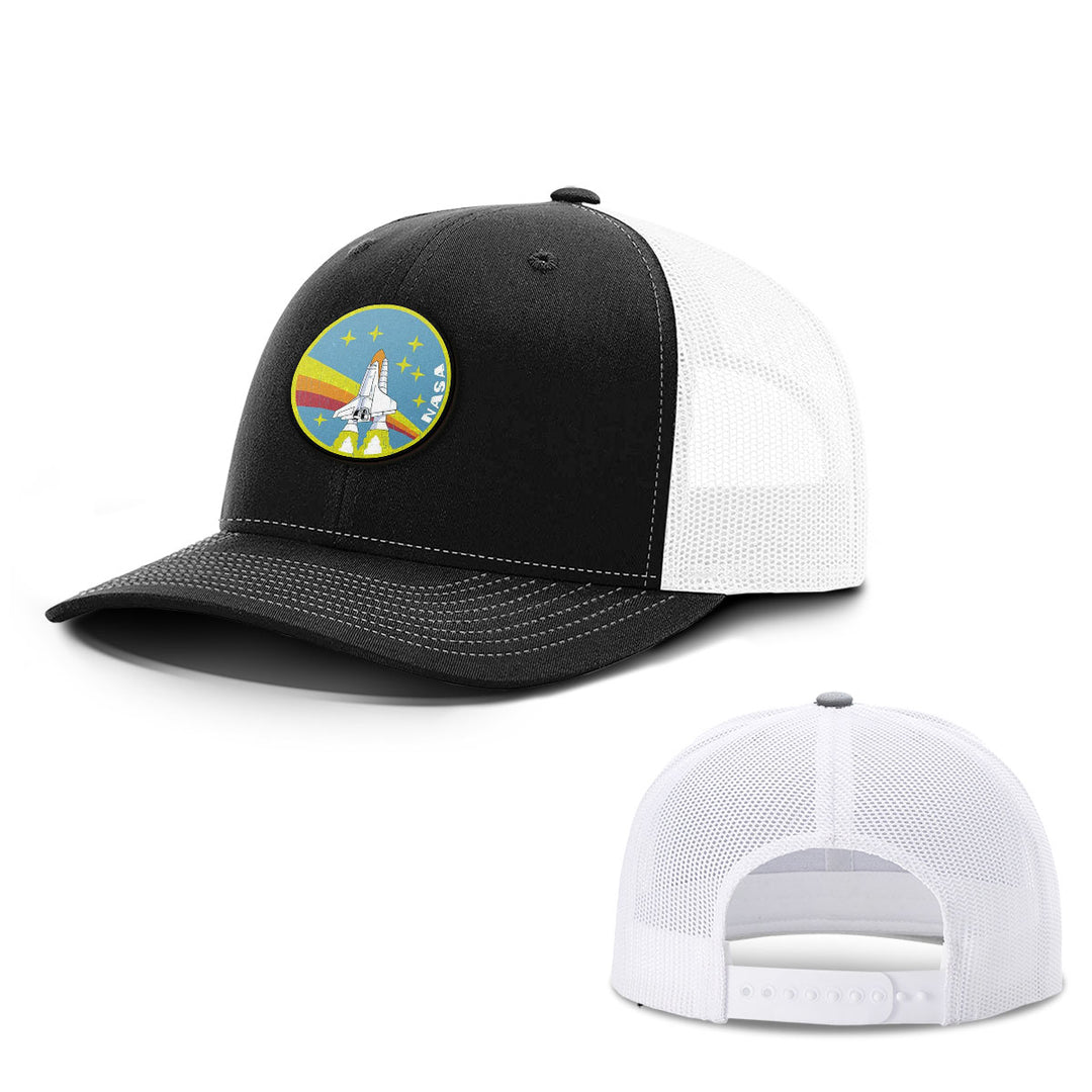 NASA Vintage Patch Hats - BustedTees.com