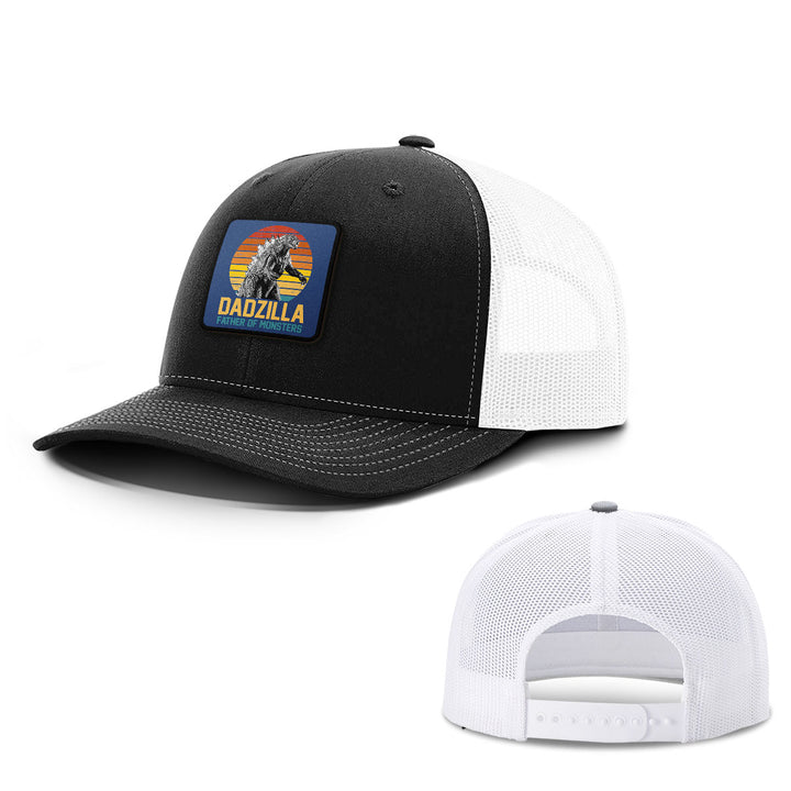 Dadzilla Patch Hats - BustedTees.com