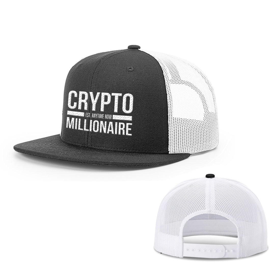 Crypto Millionaire Hats - BustedTees.com