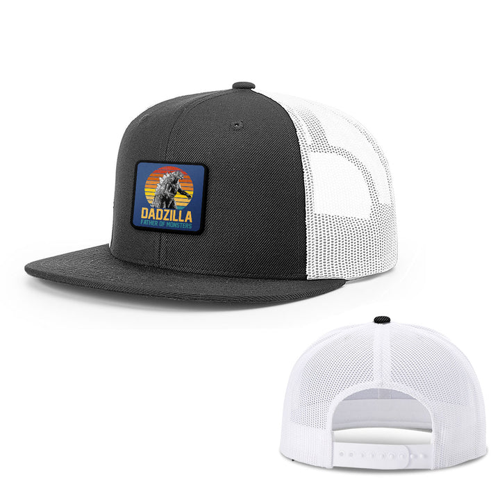 Dadzilla Patch Hats - BustedTees.com