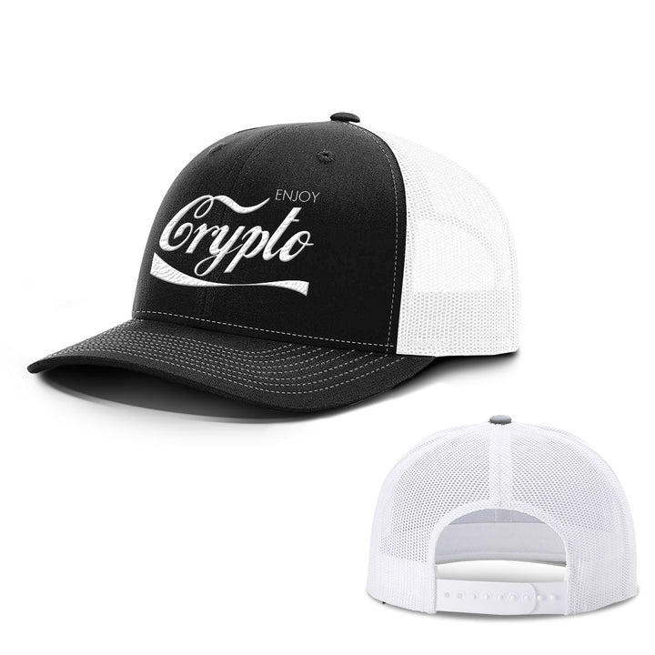 Enjoy Crypto Hats - BustedTees.com