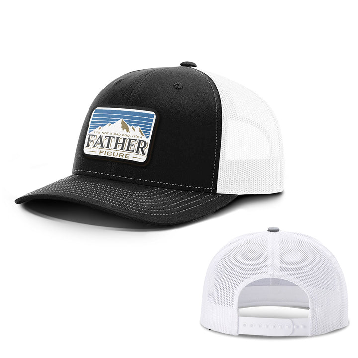 Dad Bod Father Figure Patch Hats - BustedTees.com