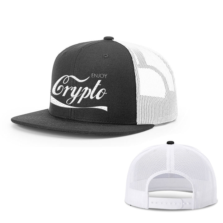 Enjoy Crypto Hats - BustedTees.com