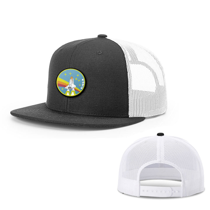 NASA Vintage Patch Hats - BustedTees.com