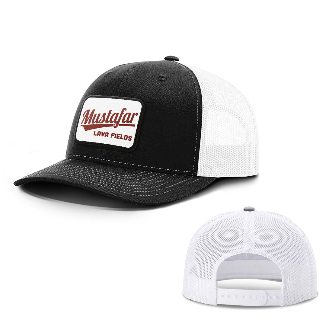 Mustafar Lava Fields Patch Hats - BustedTees.com