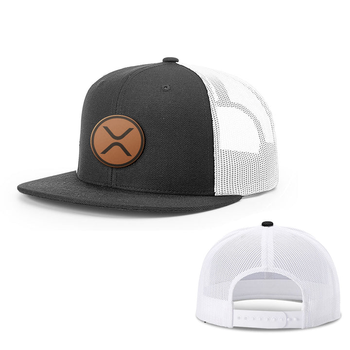 XRP Leather Patch Hats - BustedTees.com