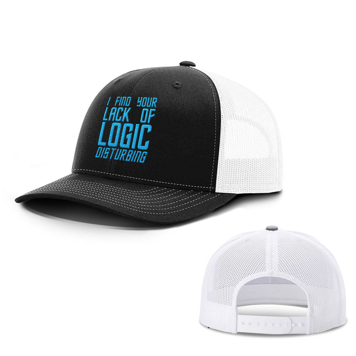 I Find Your Lack of Logic Disturbing Hats - BustedTees.com