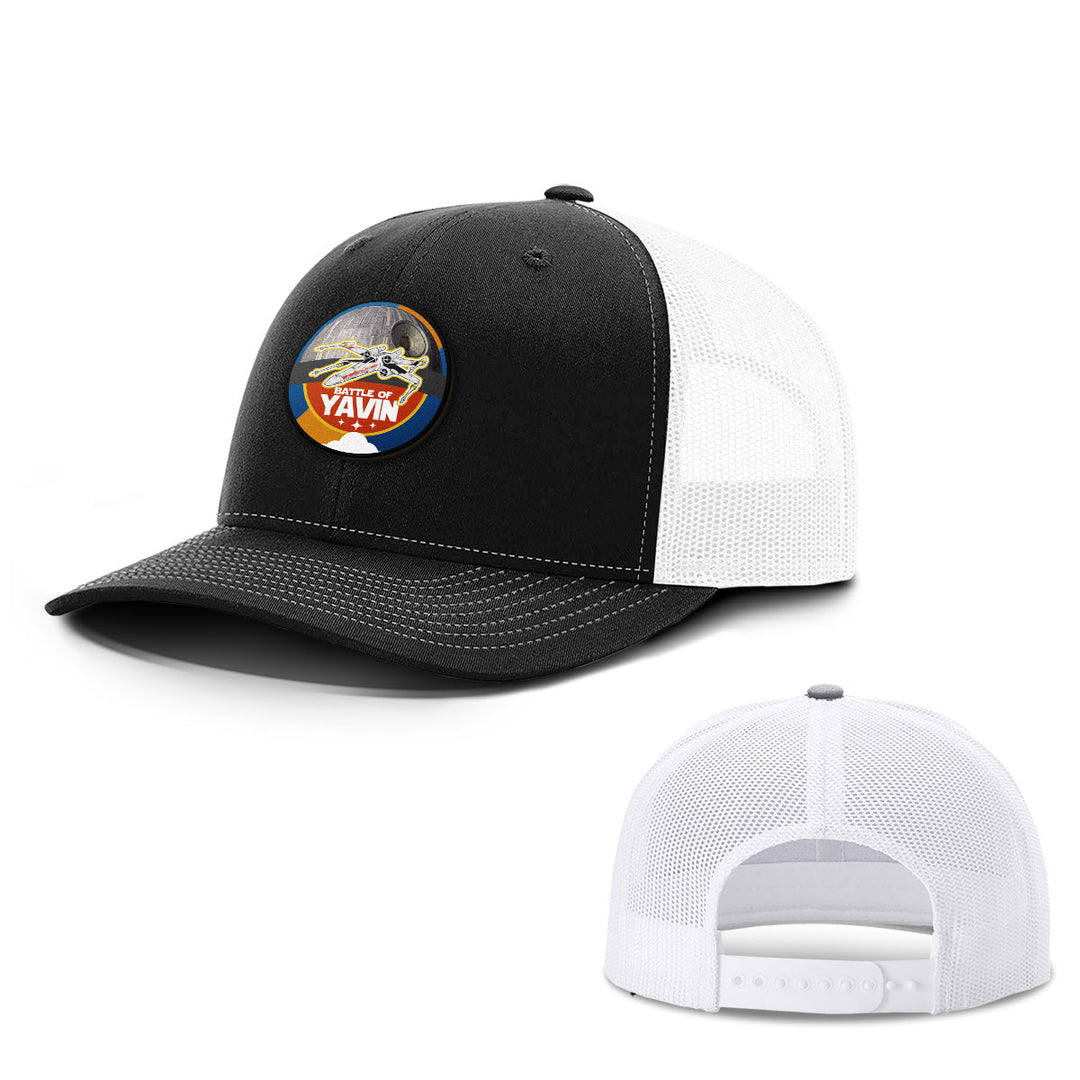 Battle of Yavin Patch Hats - BustedTees.com