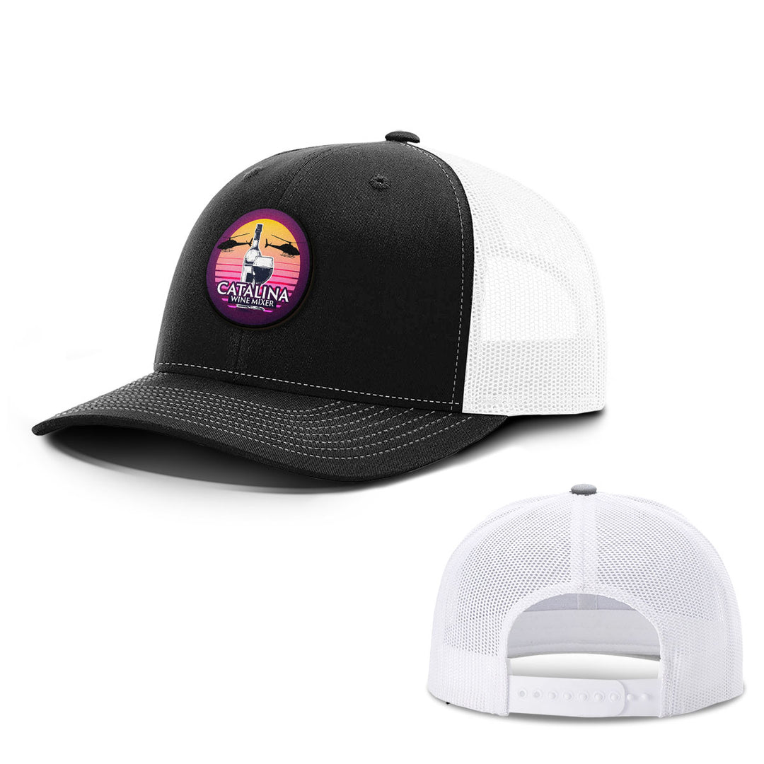 Catalina Wine Mixer Patch Hats - BustedTees.com